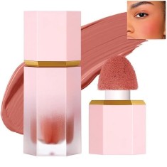 Fard de Obraz Lichid, Makeup, Romantic Matte, Color Bloom Liquid Blush, 101, 5.2 ml