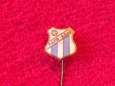 Insigna fotbal - RAPID ARAD foto