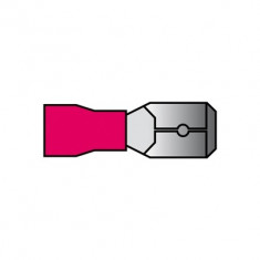 Papuci electrici tata 10buc 6 3 x 0 8 mm lungime: 20 7 mm rosu - BIT2-1624010 foto