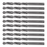 Set 10 burghie HSS pentru metal 3 mm, otel 4241, DIN 338