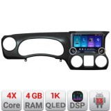 Navigatie Jeep Wrangler 2014-2016 Edotec 4+64 10.5 inch Incell 1K android Wifi 5Ghz gps internet Kit-wr-15 CarStore Technology