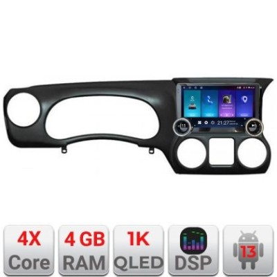 Navigatie Jeep Wrangler 2014-2016 Edotec 4+64 10.5 inch Incell 1K android Wifi 5Ghz gps internet Kit-wr-15 CarStore Technology foto