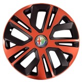 Set 4 Capace Roti 15 inch (R15), Raven Cupru-Negru Compatibil Cu Alfa Romeo