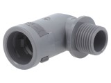 Conectori unghi 90&deg; filet metric exterior poliamidă 6 PMA