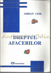 Dreptul Afacerilor - Adrian Leik foto