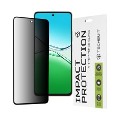 Folie sticla Oppo A5 Pro 4G Techsuit 111D Privacy Full??A Glue, negru foto
