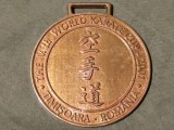 Medalie The V.th World Karate Cup Timisoara Romania / international Karate Association !
