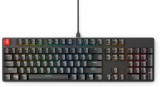 Tastatura Gaming Mecanica Glorious PC Gaming Race GMMK Full-Size RGB Gateron Brown, USB, US (Negru)