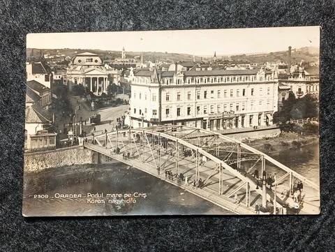 1931 - Oradea, podul mare (jud. Bihor)