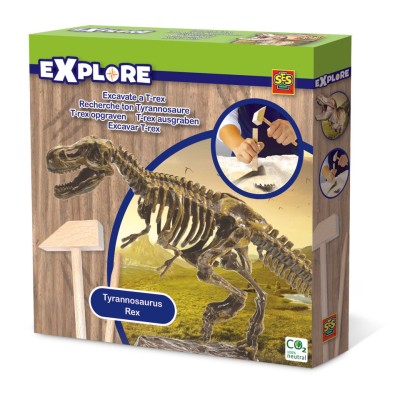 Set de arheologie pentru copii cu dinozaur foto