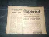 ZIARUL SPORTUL 24 IANUARIE 1983