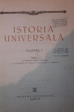 Istoria universalaVol I