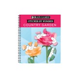 Brain Games - Sticker by Number: Country Garden (Geometric Stickers)