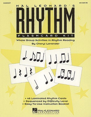 Hal Leonard&amp;#039;s Rhythm Flashcard Kit foto
