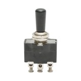 Comutator electric 3 pozitii 12-24V DC 10A, maneta plastic, Breckner