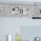 vidaXL Dulap de bucătărie Gri din beton 80 x 31 x 40 cm Lemn compozit 884948