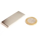 Magnet neodim bloc, 50x20x4 mm, putere 16 kg, N48