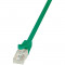 Cablu U/UTP Logilink EconLine Patchcord Cat 6 0.5m Verde