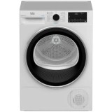 Uscator de rufe B3T60230, Pompa de caldura, 10kg, 15 programe, Clasa A++, Alb