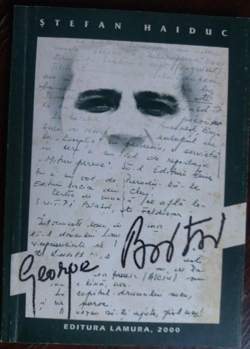 STEFAN HAIDUC: GEORGE BOITOR, UN MENESTREL DECAPITAT (2000) [DEDICATIE/AUTOGRAF]