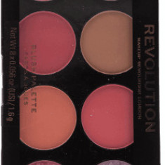 Revolution Ultra Blush paletă farduri de obraz Sugar&Spice, 12,8 g