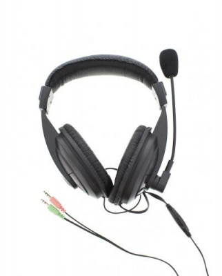 Casti PC HEADSET Well cu microfon si 3.5 mm Jack foto