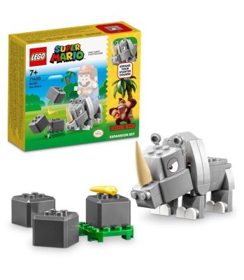 LEGO SUPER MARIO SET DE EXTINDERE RINOCERUL RAMBI 71420 foto