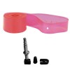 Kit Tubeless 700&#039;&#039;x18 Banda+Valva 4mm 18x0.8x1600mm 2Buc Cod:525080410RM