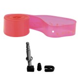 Kit Tubeless 700&#039;&#039;x18 Banda+Valva 4mm 18x0.8x1600mm 2Buc Cod:525080410RM
