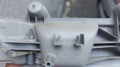 M&amp;acirc;ner deschidere ușă față dreapta crem Audi A4 B6 foto