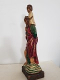 Statueta vintage Sfantul Hristofor
