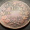 Moneda istorica 10 CENTESIMI - ITALIA REGAT, anul 1866 M *cod 3876