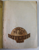 CALENDARUL UNIVERSUL , 1940 *COPERTA REFACUTA , *LIPSA 2 PLANSE