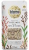 Orez Mixt Bio Biona (Orez Salbatic, Integral, Rosu) 500g - Ambalaj Compostabil, Fara Plastic