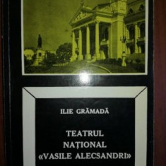 Teatrul national '"Vasile Alecsandri"- Ilie Gramada