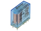 Releu electromagnetic FINDER DPDT 24VDC 10A pentru PCB