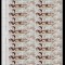 ✅RO 2002 , LP 1589 ,&quot; Ziua marcii rom./diptic- Caragiale &quot; ,serie bloc de 20 ,MNH