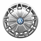 Set 4 capace roti 16 inchi (R16) Compatibile Cu Volkswagen model - 419, Sigla Albastra