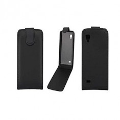 Husa Telefon Flip Vertical LG Optimus L7 II Black