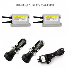 H4 H/L SLIM 12V 35W 4300K - GBZ-H4-KIT-S-4,3 Brico DecoHome foto