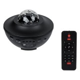 Proiector tip lampa pentru camera cu difuzor, conexiune bluetooth sau stick, telecomanda pentru control