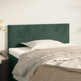 vidaXL Tăblie de pat, verde &icirc;nchis, 80x5x78/88 cm, catifea
