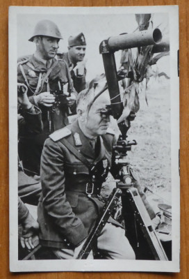 CP tip fotografie de razboi ; Maresalul Ion Antonescu pe frontul Basarabiei foto