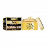 Crema de ochi cu aur 24K si acid hialuronic pentru reducerea cearcanelor si ridurilor, 50g, EELHOE