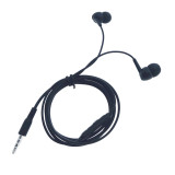 Casti in-ear cu microfon, XO-EP37 87788, conector tip Jack 3.5 mm, control pe fir, lungime cablu 115 cm, negre
