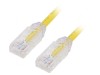 Patch cord UTP Cat6a LSZH Galben 5m 28AWG