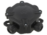 Carcasă cutie de conexiuni SEZ DK, IP67, 80x80x45mm pentru perete
