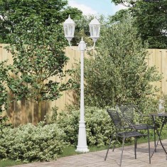 Lumina de grădină Alb 235 cm Aluminiu foto