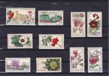 ROMANIA 1965 LP 615 GRADINA BOTANICA DIN CLUJ SERIE MNH