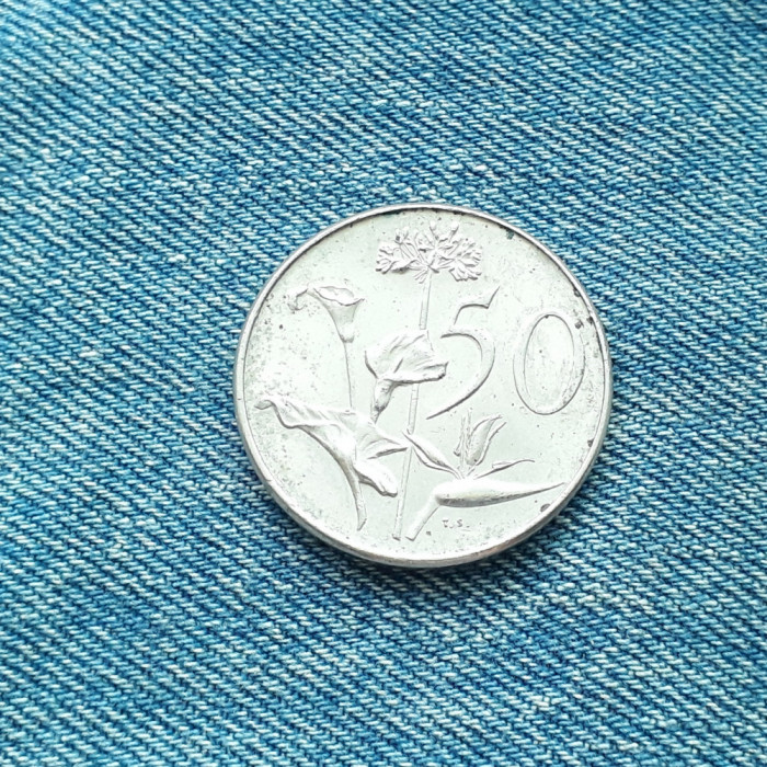 50 cents 1971 Africa de sud
